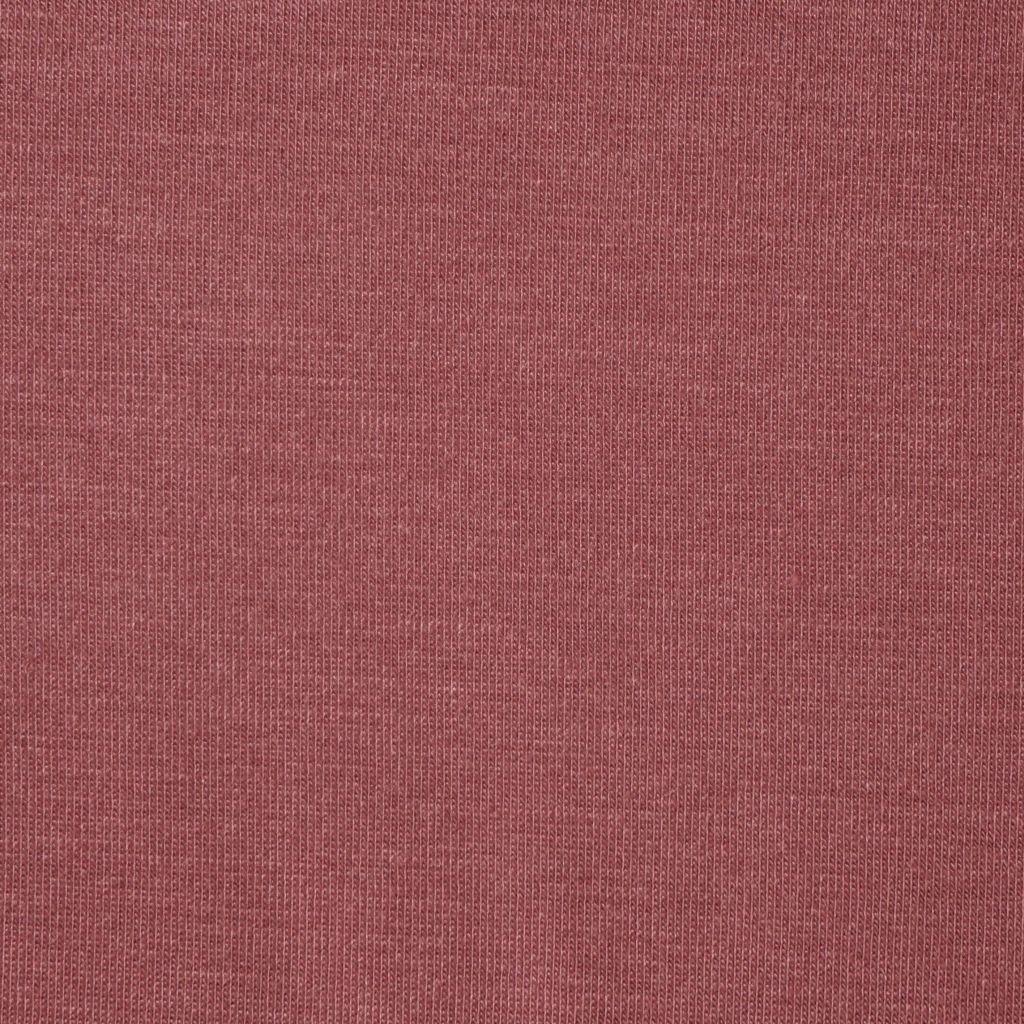Viskosejersey aus Bambusfaser uni pudriges rose